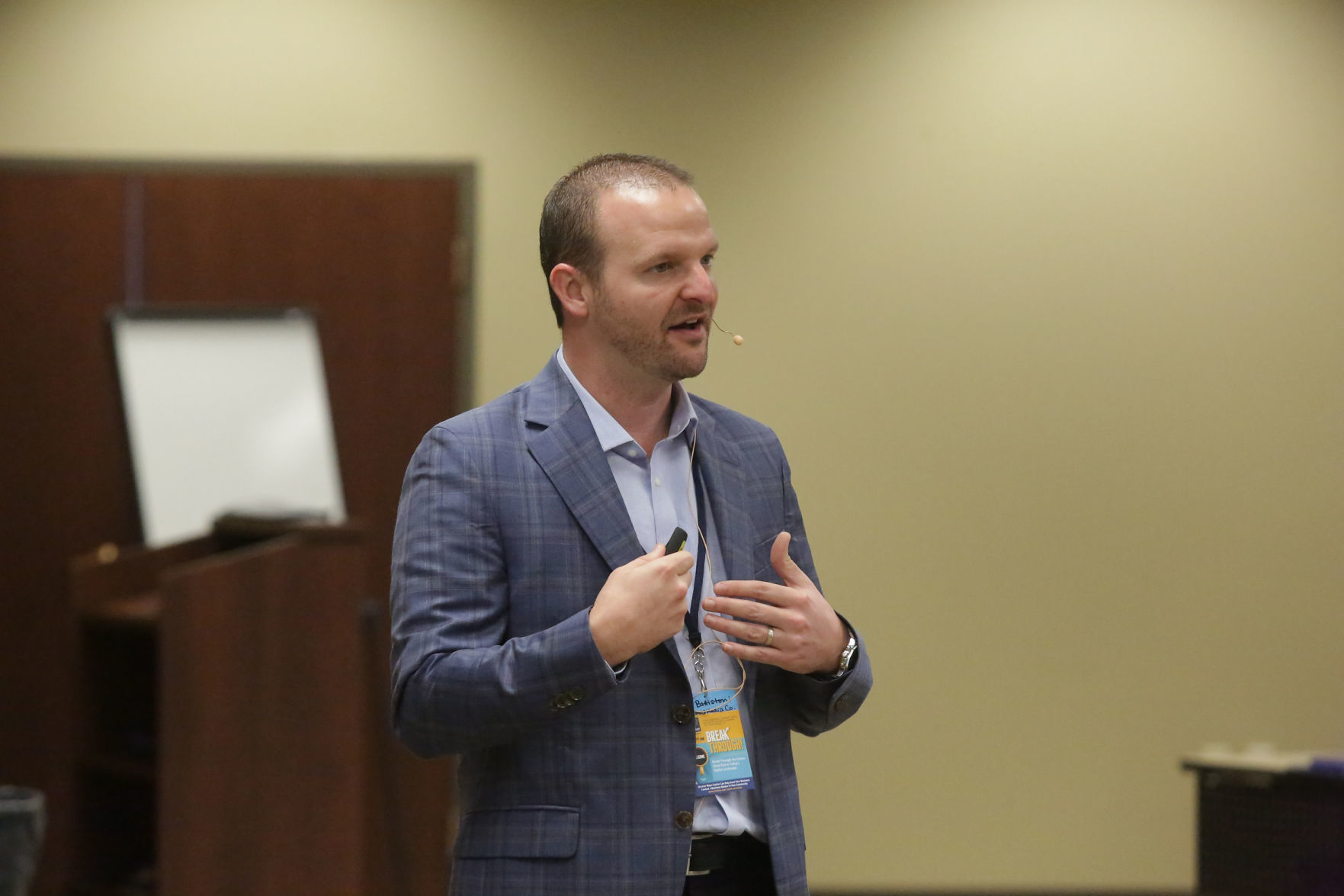 Centier Bank's quarterly Breakthrough business seminar